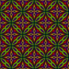 colorful symmetrical repeating patterns for textiles, ceramic tiles, wallpapers and designs. seamless image.
