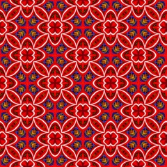 colorful symmetrical repeating patterns for textiles, ceramic tiles, wallpapers and designs. seamless image.
