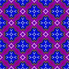 Fototapeta na wymiar colorful symmetrical repeating patterns for textiles, ceramic tiles, wallpapers and designs. seamless image. 
