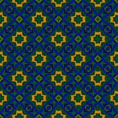 colorful symmetrical repeating patterns for textiles, ceramic tiles, wallpapers and designs. seamless image.
