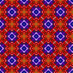 colorful symmetrical repeating patterns for textiles, ceramic tiles, wallpapers and designs. seamless image.
