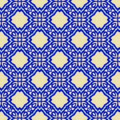 colorful symmetrical repeating patterns for textiles, ceramic tiles, wallpapers and designs. seamless image.
