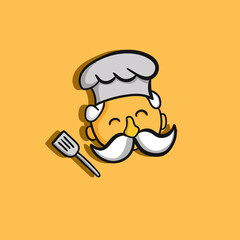 White Moustache Chef