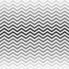 Seamless Black and White Zig Zag Pattern Vector