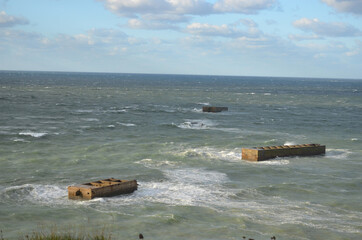 falaises arromanches les bains
