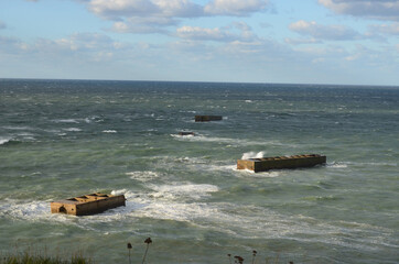 caisson arromanches les bains