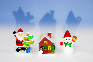 小物で表すクリスマスイメージ