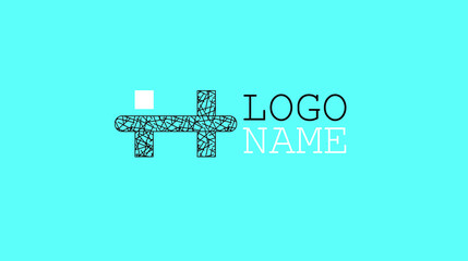 "H" letter logo design