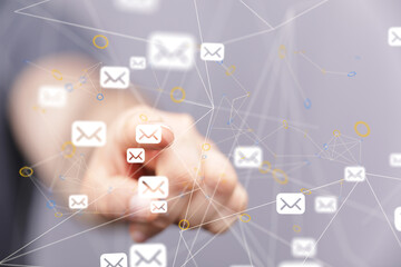 service communication support contact concept service