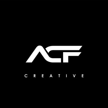 ACF Letter Initial Logo Design Template Vector Illustration	
