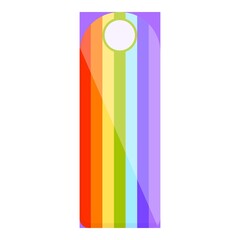 Rainbow bookmark icon. Cartoon of rainbow bookmark vector icon for web design isolated on white background