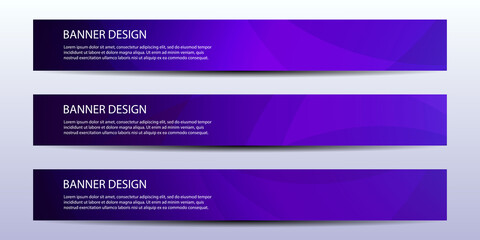Abstract vector banners with bright geometric background, annual report, design templates ,future Poster template design