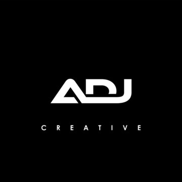 ADJ Letter Initial Logo Design Template Vector Illustration	
