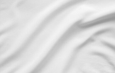 Fototapeta premium White fabric smooth texture surface background