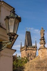 Fototapeta na wymiar Ancient Prague architecture