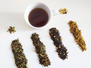 Taza con infusión