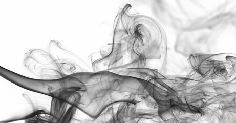 Abstract smooth smoke background