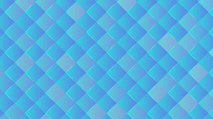 Abstract square blue background. Vector illustration.