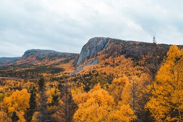 autumn in the mountains