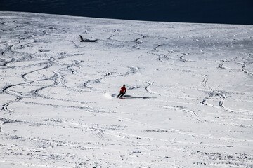 skiing in the  Alps  winter ski season