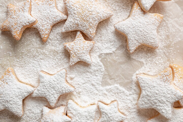 christmas cookies on the table