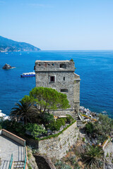 Fototapeta premium Aurora Turm, Monterosso al Mare, Ligurien, Italien