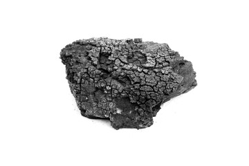 coal isolated on white