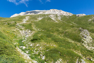 Landscape of Vihren Peak, Pirin Mountain, Bulgaria