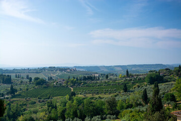 Landschaft in der Toskana