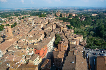 Luftaufnahme Siena, Toskana, Italien
