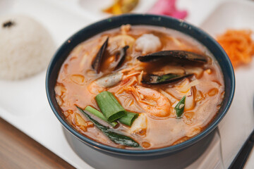 thai style noodle soup