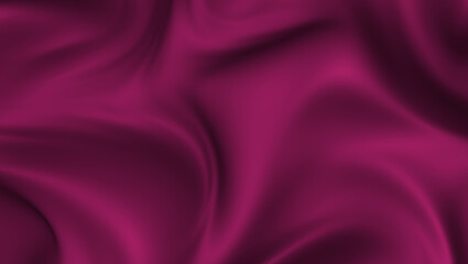 Background of pink fabric. Beautiful smooth folds of fabric. Background for advertising. 3d rendering.
