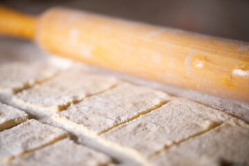 Dough blanks for making dumplings