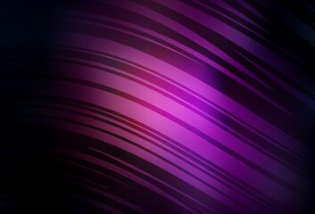 Dark Purple vector colorful blur backdrop.