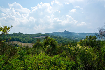 Obraz premium Landschaft der Toskana, Italien
