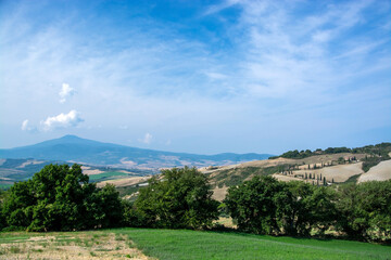 Landschaft der Toskana, Italien