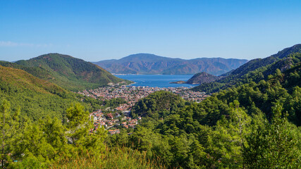 Turkish sea bays near Marmaris