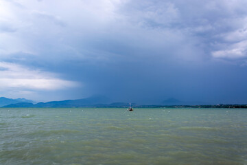 Fototapeta premium Gardasee, Lombardei, Italien