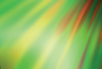 Light Green, Red vector blurred pattern.