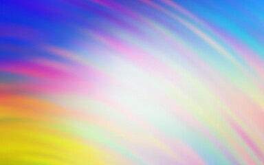 Obraz premium Light Multicolor vector backdrop with wry lines.