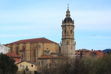 Fototapeta na wymiar Iglesia de Santa Maria de Amorebieta.
