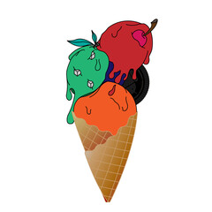 strawberry ice cream