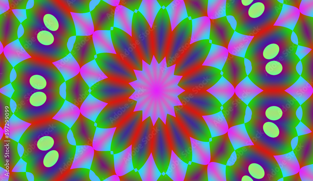 Poster mixed abstract backgrounds of all colors and shapes usable for graphics work for websites for comput