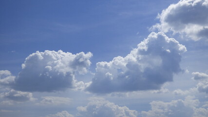 blue sky with clouds