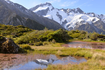 Red Tarns in Mount Cook National Park