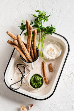 Rye Breadsticks