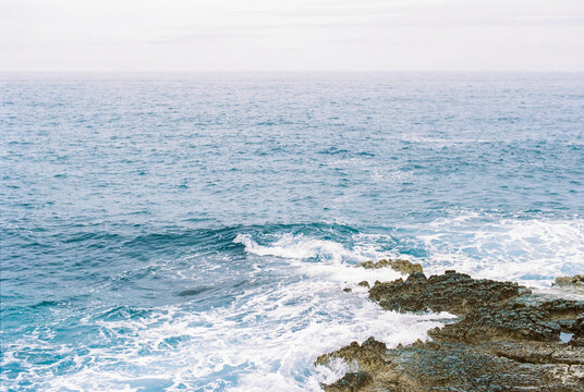 Adriatic sea in January