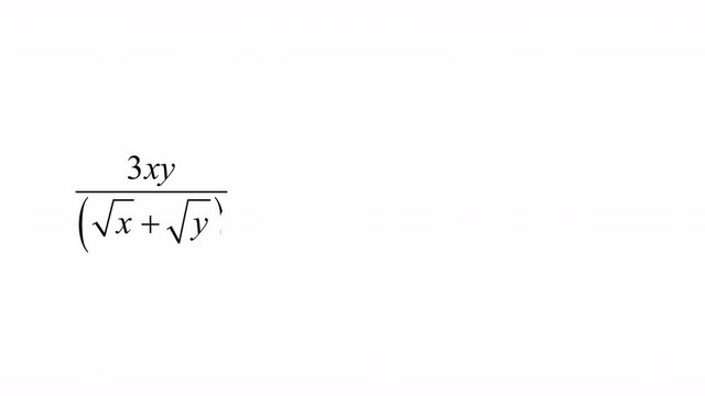 A progression of complex math formulas, appearing on the screen as being written by an invisible hand. Black font, white background.
 - Powered by Adobe