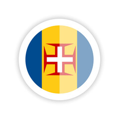 Fototapeta premium Flag of Madeira (Portugal)