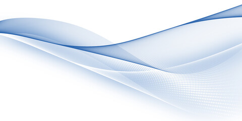 Color light blue abstract waves design
